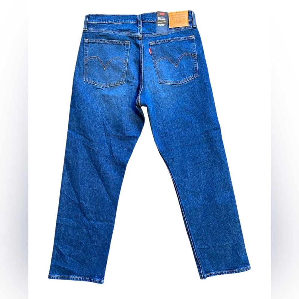 NWT Levi’s Dark Wash Wedgie Straight Leg Jeans - Picture 6 of 11